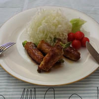にんべん「だしとスパイスの魔法」de 肉巻きアスパラ☆