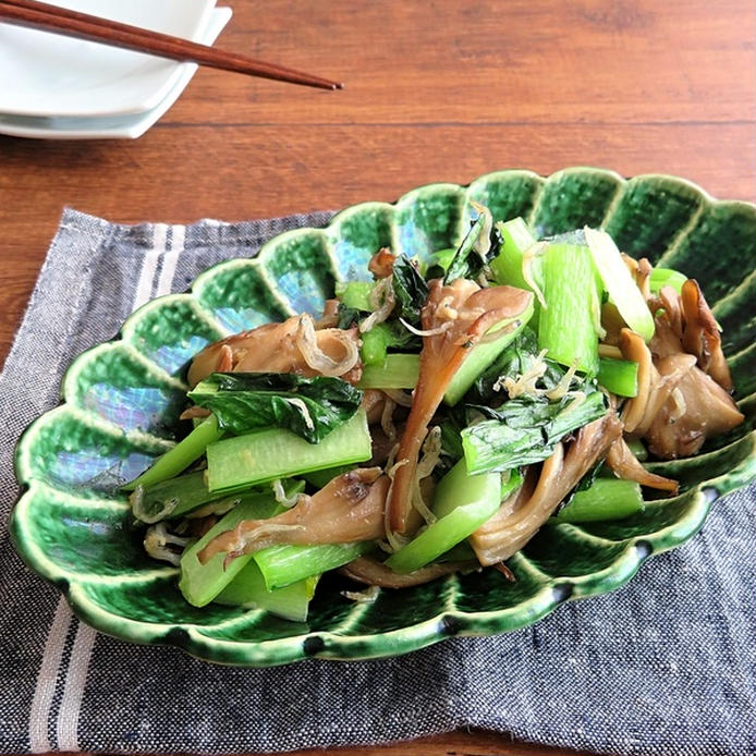 小松菜×まいたけのレシピ12選。サッと作れる簡単料理だけ！