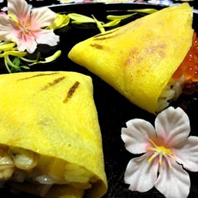 ほんわか香る酒粕と桜の花入り✿蛤寿司　