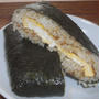 鶏そぼろと卵の親子おにぎらず