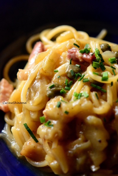 茄子のトロトロパスタ