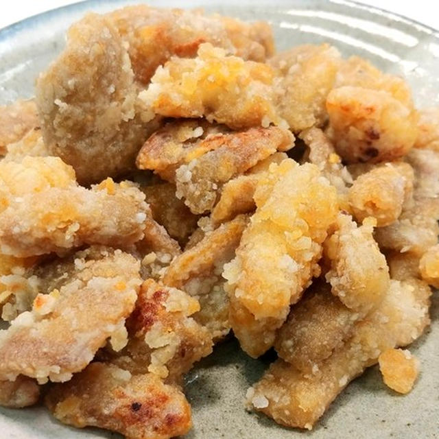 カリッ！プリッ！食感♪もつのから揚げ★竜田揚げ★牛シロコロホルモン唐揚げ★