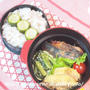 週末　土曜の朝ごはん　＆　お弁当は　醤油麹サバのグリル焼き