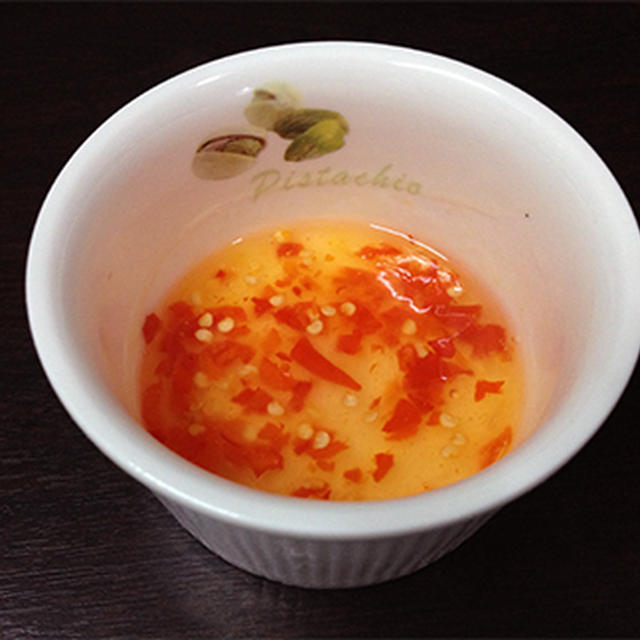 手作りスィートチリソース♪レンジで簡単