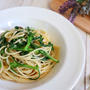 【超簡単！】春菊とアンチョビのパスタ