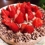【レシピ】イチゴた～っぷり★ブラック×ブラック・レアチーズケーキ【バレンタインにも★誕生日にも】