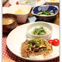 ちょっと贅沢*きのこと牛肉のステーキ丼♪