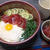 心ほっこり♪お腹満足『マグロの旨漬けすだち添え 月見とろろ蕎麦』