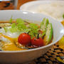 たっぷり 夏野菜の 簡単 スープカレー ☆