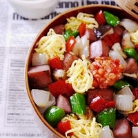◆自家製ザウアークラウトと「沖縄飯・スパム丼」