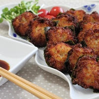 レンコンのもちもち揚げ