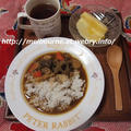 週末　朝ごはん　～筑前煮 de カレー～