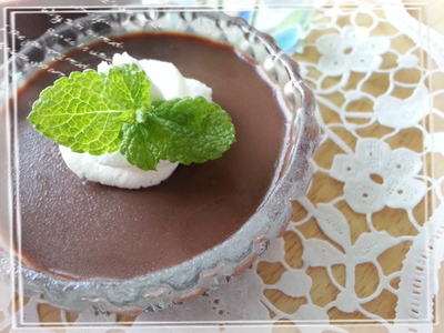 板チョコで作る簡単チョコレートムース