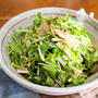 食べやすい！素材一品だけおかず＊水菜のごま酢サラダ