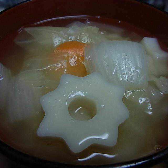 10分で簡単洋風スープ　〜日本食研「洋食作り」洋風魚介スープを使って〜