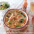 マ・マー早ゆでパスタで♬ほうれん草と蟹のトマトクリームチーズグラタン。