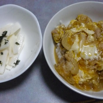 簡単親子丼