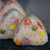 トマトとチーズ、ウインナーの洋風炊きこみおにぎり