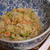 大根菜入り　鮭と干しエビでカルシウム炒飯
