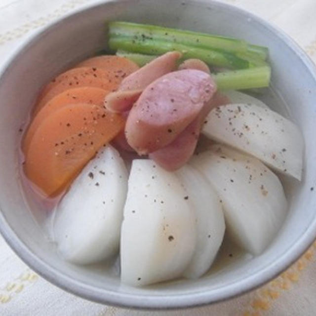 冬野菜のだしポトフ