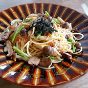 和風きのこスパゲティ