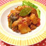 鶏肉とじゃが芋のトマト煮
