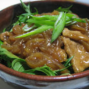 チャッチャッと簡単！豚丼♪