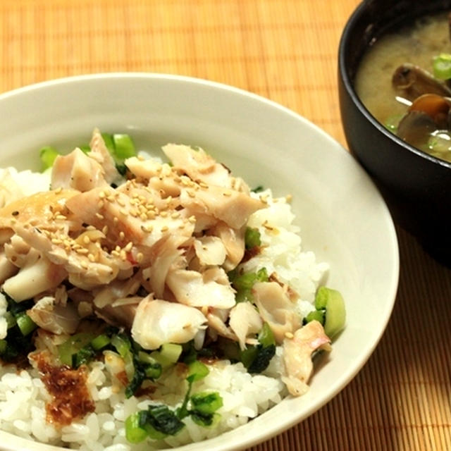 金目鯛の干物ご飯