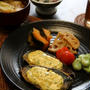 あじのねぎ味噌マヨ焼き。和食プレート。