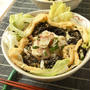ミネラルたっぷりひじき入りサラダうどん