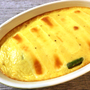ふんわりたっぷり召し上がれ。シャケとアボカドの豆腐キッシュ。（糖質3.9g）