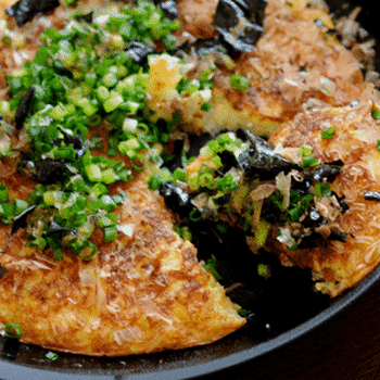 長芋と明太子のふわふわ焼き