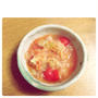 すりおろし人参の野菜スープ