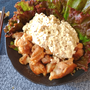 目指せガチタル。から揚げ鶏と絶品豆腐味噌マスタードタルタル（糖質5.9g）