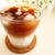 二層のアイスカフェオレの作り方