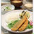 サクッとあじフライの晩ごはん　と　七草がゆ