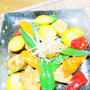 カロリーダウン方de夏野菜&鶏肉の甘酢あんかけ