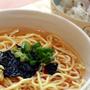 夏にさっぱり!「海苔塩トマトラーメン」