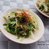 豆苗ともやしのナムル