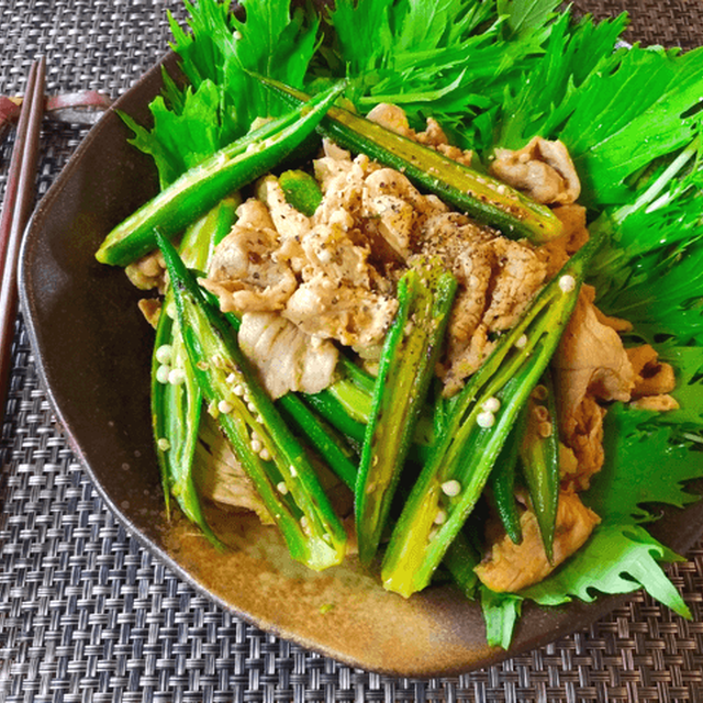 最高茹でヘルシー。焼き豚しゃぶのほんだしカレーバター醤油（糖質3.3g）