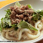市販のタレで簡単★冷やし焼き肉うどん