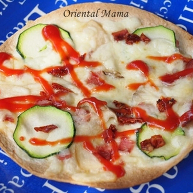 トルティーヤでサクッとお手軽ピザ By Oriental Mamaさん レシピブログ 料理ブログのレシピ満載