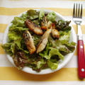 サバとサニーレタスのサラダ【Mackerel and Leaf Lettuce Salad】