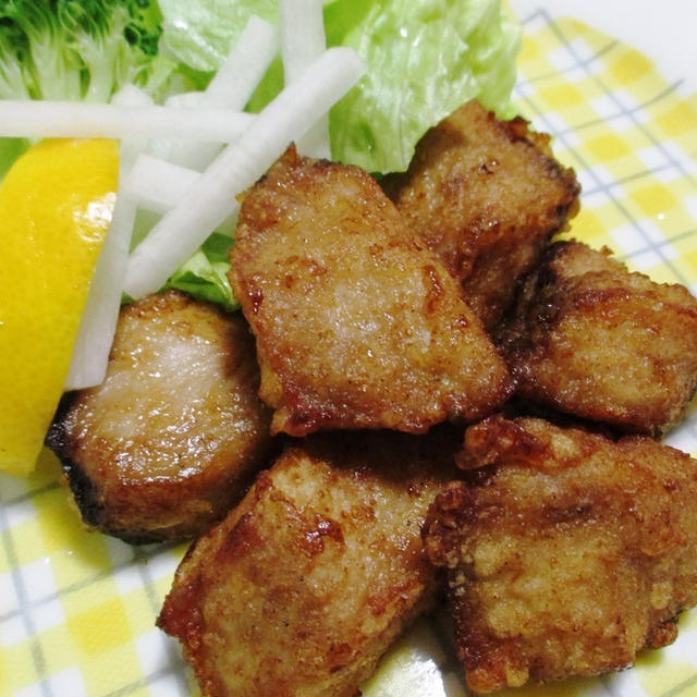 ブリの唐揚げ＜しょうが＆胡麻油が香ります♪＞