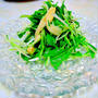 " 水菜とえのき茸のサラダ "