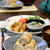 ロールいなり と 鶏肉のマーマレード照り焼き。