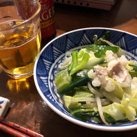 群馬県産嬬恋高原キャベツをまるごと1玉使用～白だしで作る☆我が家のもつ鍋をご紹介♪
