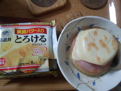 簡単チーズ焼き