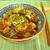 サクサク納豆おくら掻揚げ冷やし蕎麦