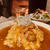かに玉？でなく剥き海老の甘酢あんかけご飯で夕食です!!レッスンはベジタブルスパイシーカレー